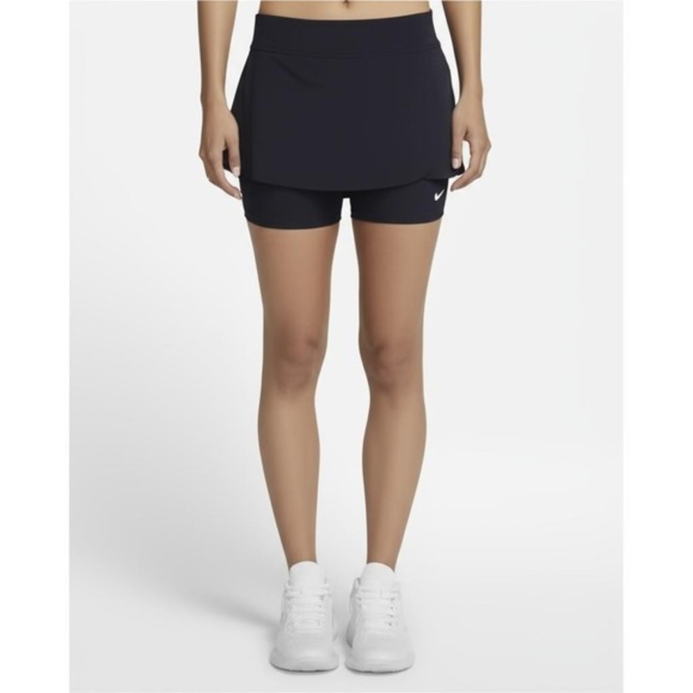 NIKE Womens Skirt Size XL‎ Black Tennis Integrated Shorts Performance